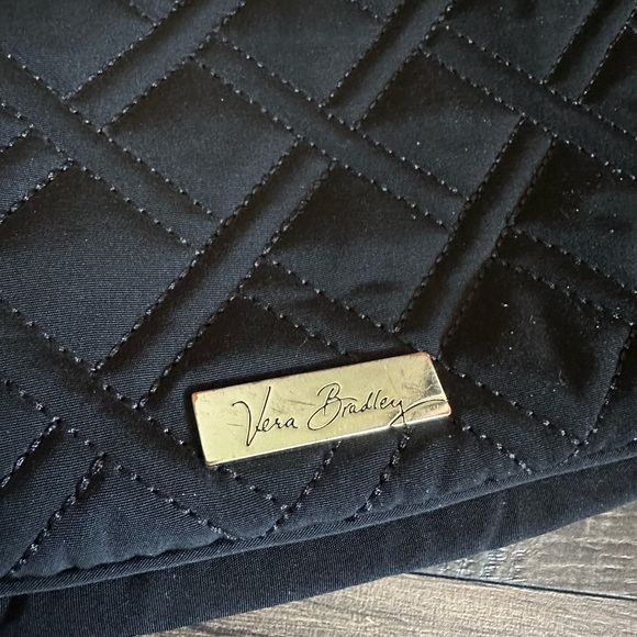 Vera Bradley Petite Double Zip Hipster Crossbody Bag in Classic Black * RETIRED - Picture 3 of 8